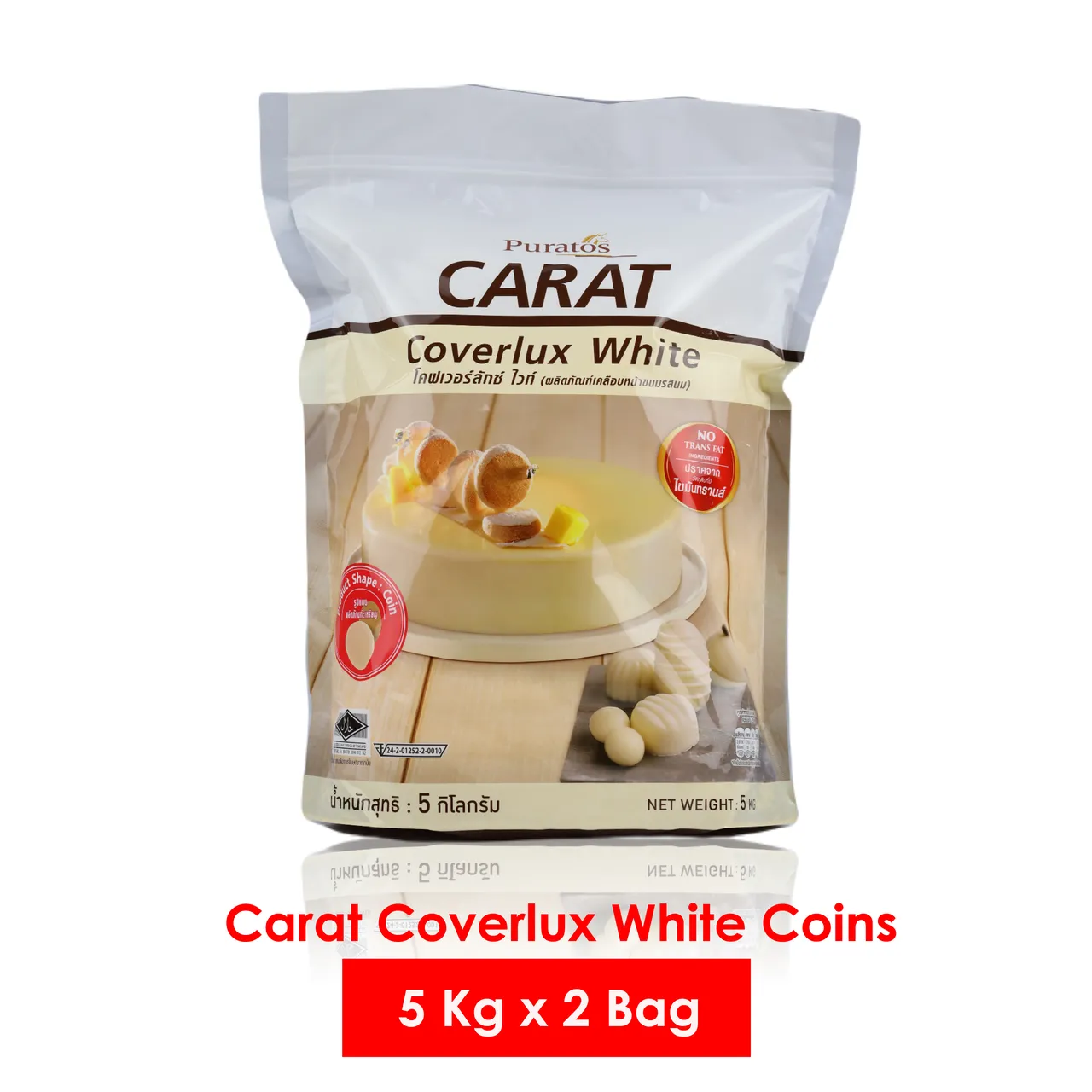 Carat Coverlux White - Puratos